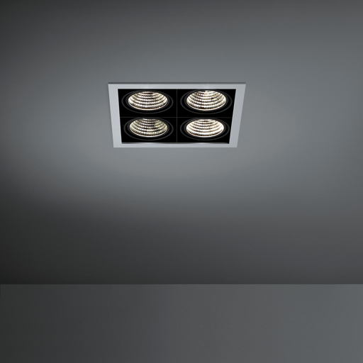 Modular Mini multiple for Smart rings 4x LED GE встраиваемый в потолок светильник